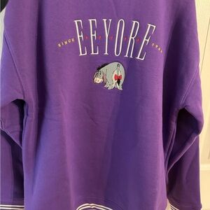 Disney Purple Winnie the Pooh Sweatshirt